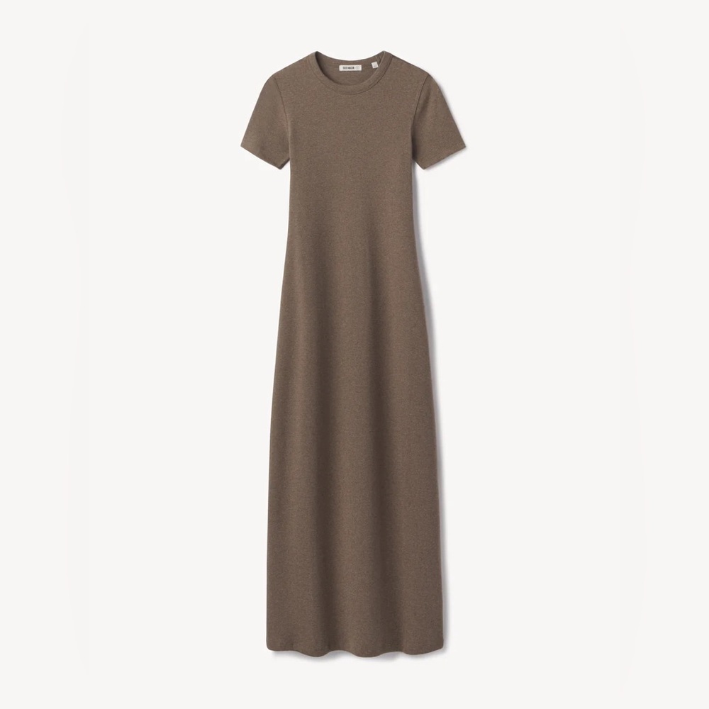 Buck Mason Marled Surplus Tee Maxi Dress - Picture 2 of 6